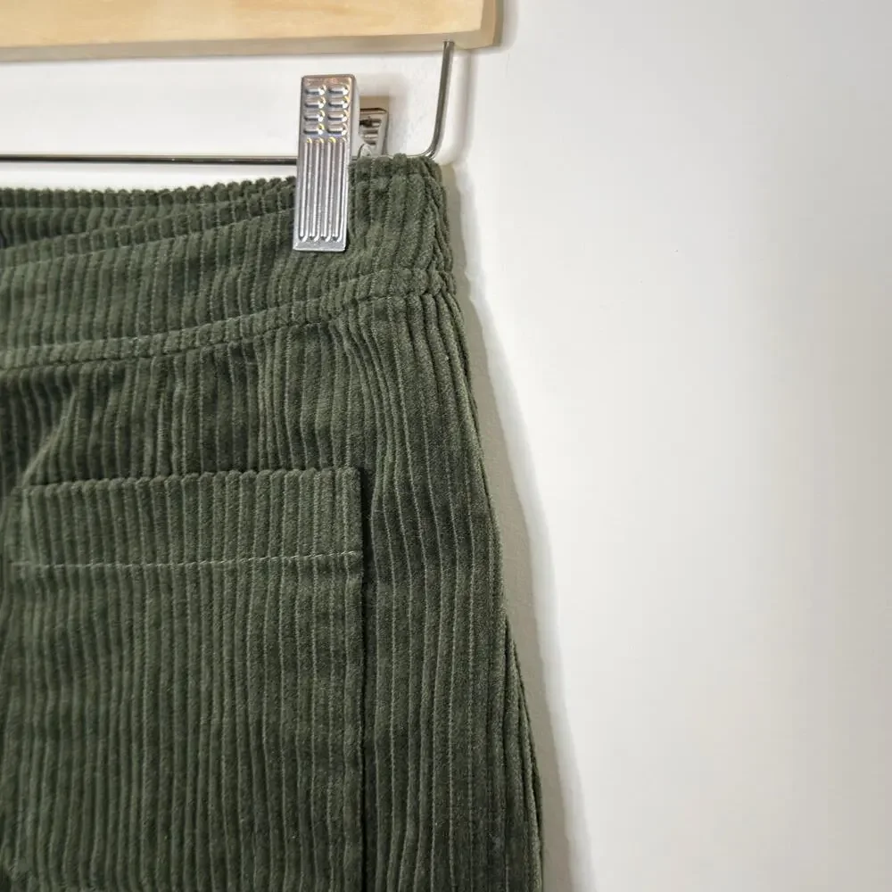ZARA | NWT Button Down Corduroy Mini Skirt‎ | M